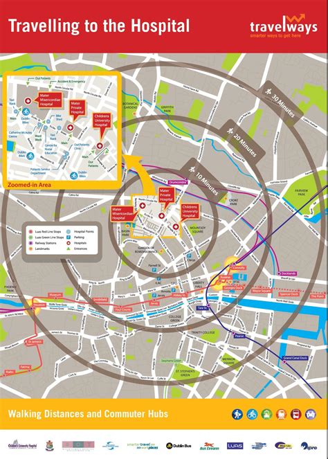 Mater hospital map - Mater hospital Dublin map (Ireland)