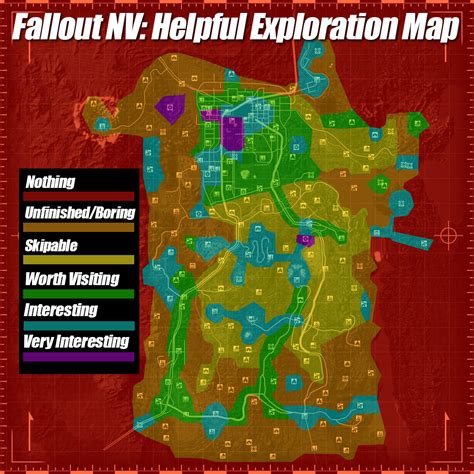 Fallout New Vegas World Map - Map