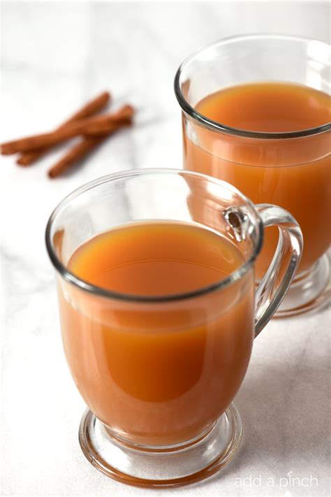 Caramel Apple Cider Recipe - Add a Pinch