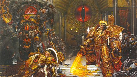 Warhammer 40k’s Emperor of Mankind – meet the Golden God