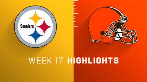 Pittsburgh Steelers vs. Cleveland Browns highlights | Week 17