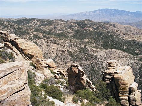 Rocks near Windy Point: Mount Lemmon, Arizona