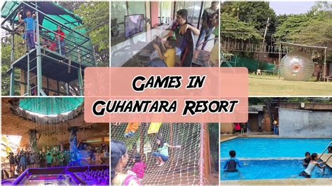 Outdoor & Outdoor Games in Guhantara Resort | Best Family Resorts in ...