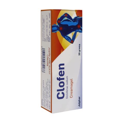 Clofen 1% Creamagel 20 G - Makkah Pharmacy