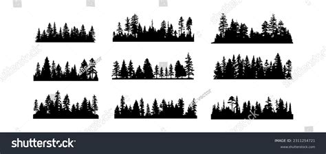 1,280,906 Silhouette Forest Images, Stock Photos, 3D objects, & Vectors ...