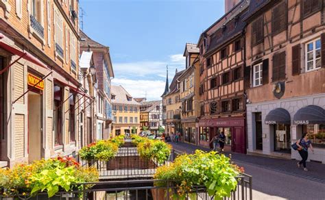 Colmar Old Town, Spring Time 2 Editorial Stock Photo - Image of ...