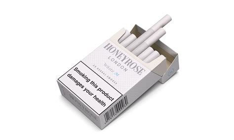 Menthol cigarettes, White, Honeyrose London