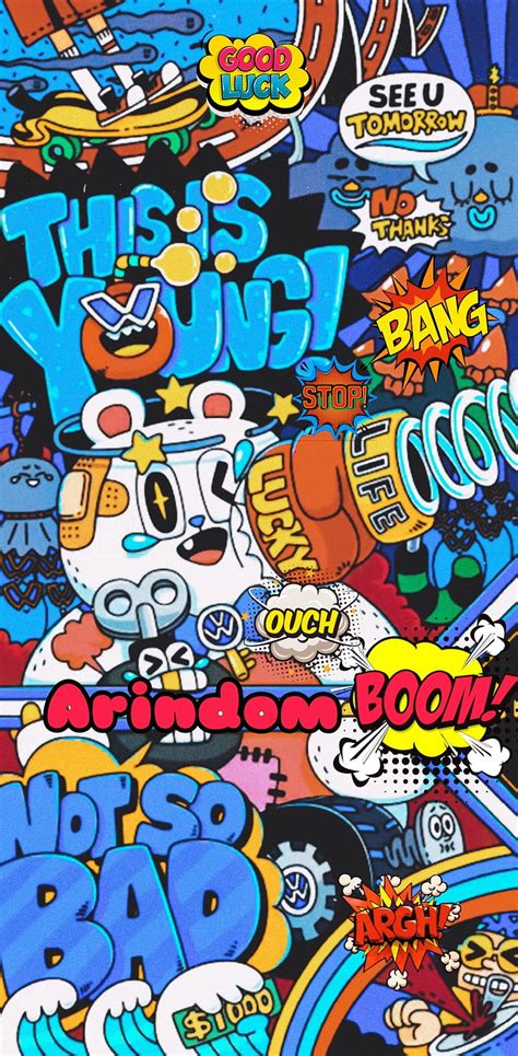 Pop art, boom, crazy, graffiti, words, HD phone wallpaper | Peakpx