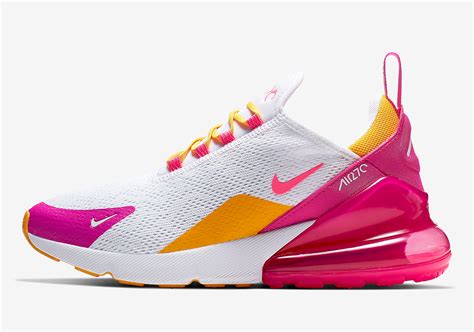 Nike Air Max 270 Women's White Fuchsia Gold CI1963-166 | SneakerNews.com