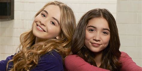 Rowan Blanchard and Sabrina Carpenter Had a "Girl Meets World" Reunion ...