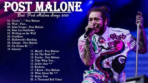 Post Malone best song 2020 Post Malone Greatest Hits 2020 - YouTube