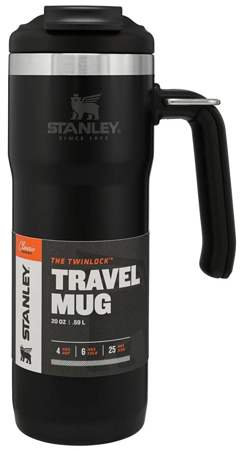 Stanley Classic TwinLock™ Travel Mug 20oz M.Black – Walmart Inventory ...