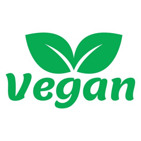 Vegan Leaves Green Badge PNG & SVG Design For T-Shirts