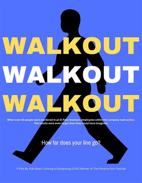 Walkout Movie Poster Concepts :: Behance