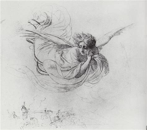 Flying Angel Mourning Victims of the Inquisition, 1849 - 1850 - Karl ...