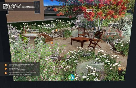 Woodland Garden - Waterwise Garden Planner