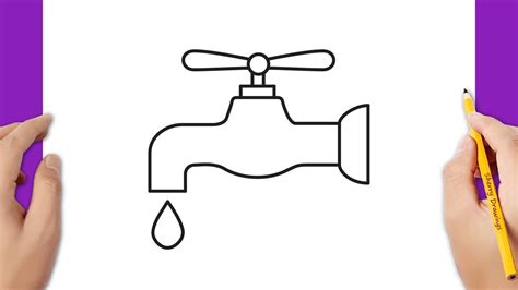 How To Draw A Faucet - Trackreply4