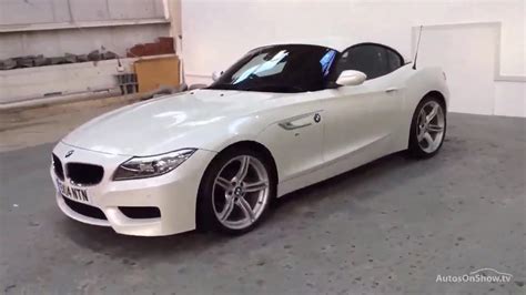 BMW Z SERIES Z4 SDRIVE20I M SPORT ROADSTER WHITE 2014 - YouTube