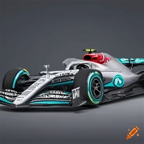 Mercedes f1 2024 car livery and concept on Craiyon