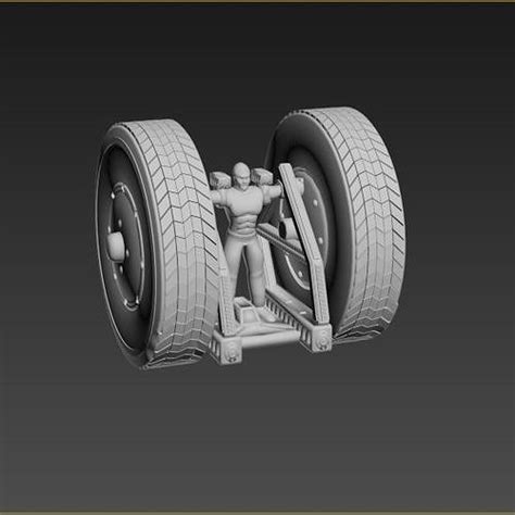 Twisted Metal 2 Axel 3D model 3D printable | CGTrader