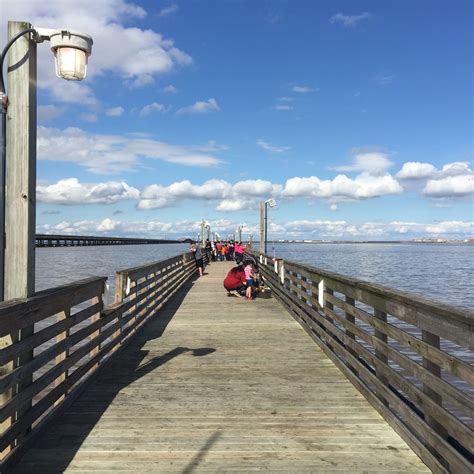 Time for some fishing at the fishing pier, Lighthouse Beach, Port ...