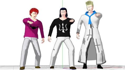 Genthru and The Gang - Hunter X Hunter MMD DL by mmdspot on DeviantArt