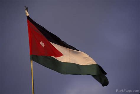 National Flag Of Jordan - RankFlags.com – Collection of Flags