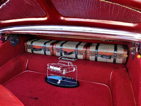 1956 Continental Mark II Car Trunk Photograph by Barbara Ebeling