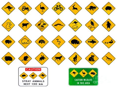 Aussie Road Signs