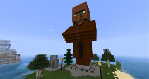 Ruked On Minecraft: Minecraft Villager Statue Schematic