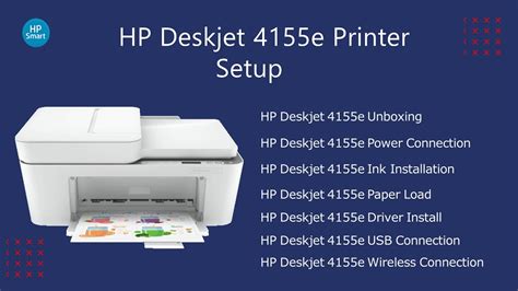 HP Deskjet 4155e Printer Setup | Deskjet 4155e Driver Download | Wifi ...