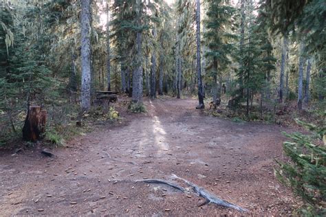 Chain of Lakes Campground - Mt. Adams, Washington - Gifford Pinchot