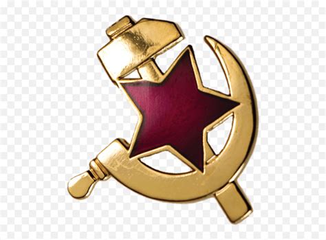 Download Free Png Hammer - Hammer And Sickle Badge Png Emoji,Sickle ...