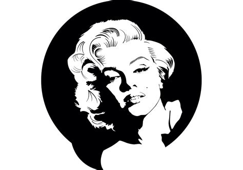 Marilyn Monroe Vector 61441 Vector Art at Vecteezy