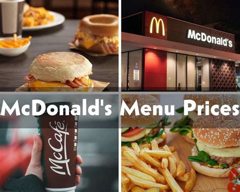 McDonald's Menu Prices With Calories (Updated 2024) - Its Yummi