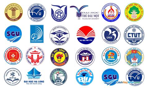 Tổng Hợp Logo Trường Đại Học Cấp Địa Phương Vector CDR AI PDF PNG JPG ...