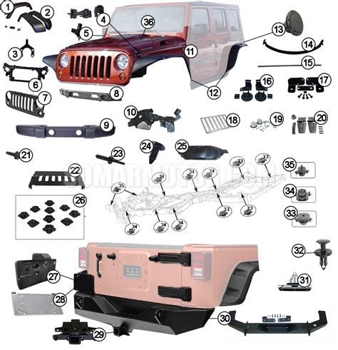 Total 77+ imagen 1990 jeep wrangler body parts - Abzlocal.mx