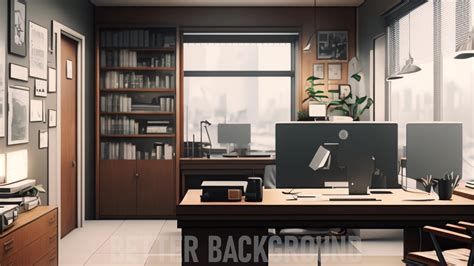 Office Background Zoom Virtual Background - Etsy