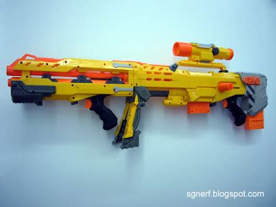 SG Nerf: Nerf Longshot CS-6 (Yellow) - Review!