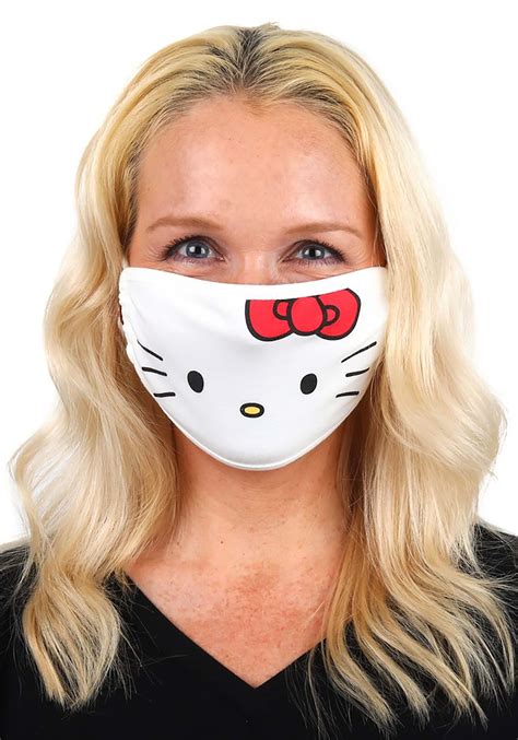 Adult Face Mask - Hello Kitty