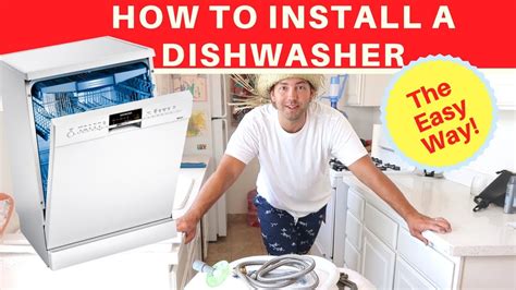 Dishwasher Installation - Easy Step by Step Instructions - YouTube