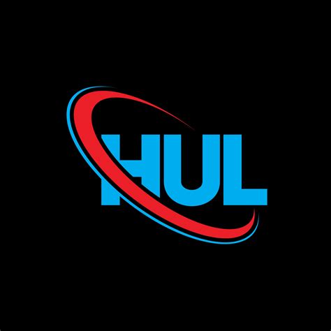 HUL logo. HUL letter. HUL letter logo design. Initials HUL logo linked ...