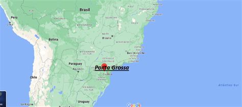 ¿Dónde está Ponta Grossa Brasil? Dónde queda Ponta Grossa - ¿Dónde está ...