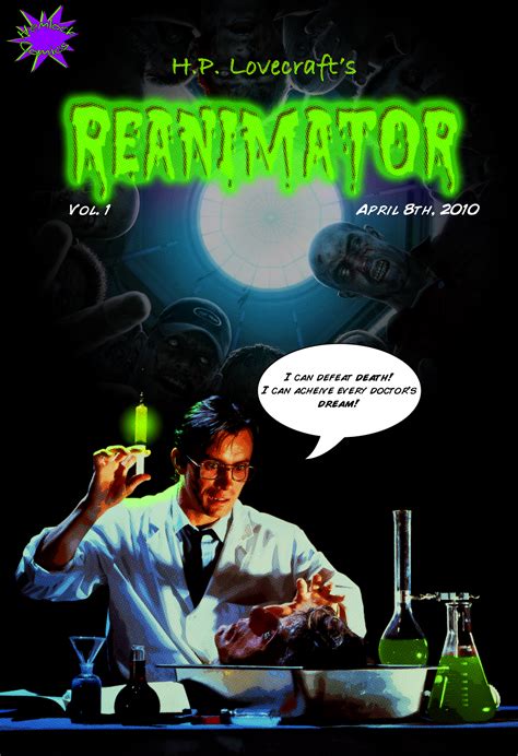 'Reanimator' comic book cover by Kaeldre on DeviantArt