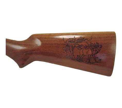 Choose Your Image Gun Stock Engraving - Whitetail Woodcrafters