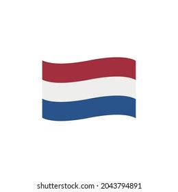 Flag Netherlands Dutch Emoji Vector Stock Vector (Royalty Free) 2043794891