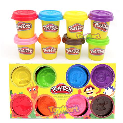 Play-Doh 8 Can Clay Set Art and Craft Clay Set Clays Dough Creative Toy ...