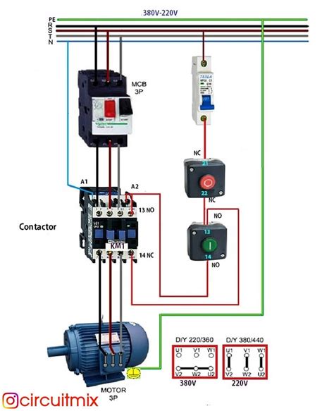 3 Phase Wiring Diagrams Motors