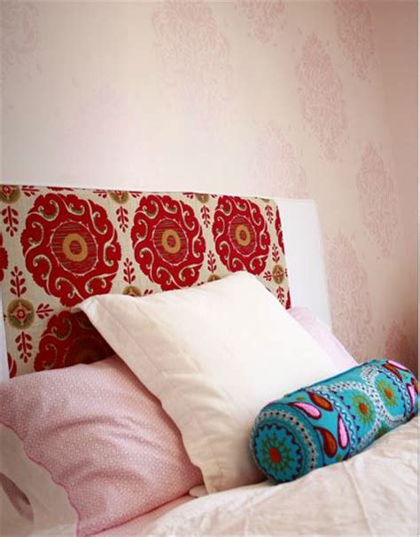 Stenciled Accent Wall - Contemporary - bedroom