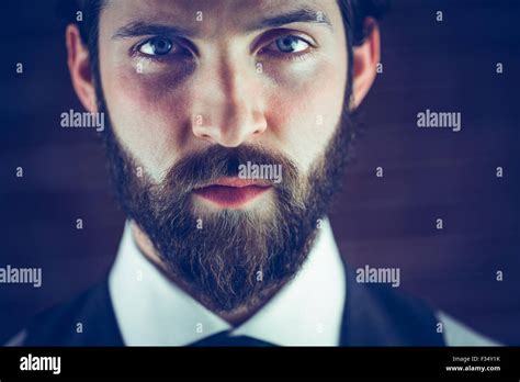 Portrait of serious man Stock Photo - Alamy